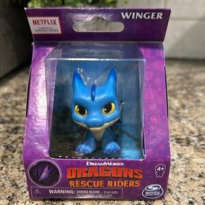 DreamWorks Dragons Rescue Riders Blue Winger Toy